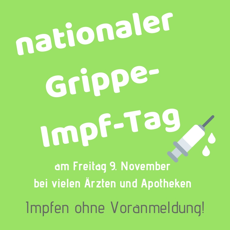 nationaler Grippe-Impf-Tag